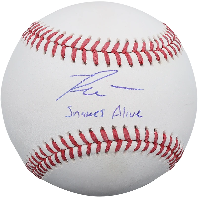Ryan Waldschmidt Arizona Diamondbacks Autographed Baseball with "Snakes Alive" Inscription