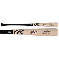 Jordan Lawlar Arizona Diamondbacks Autographed Tan/Black Rawlings Player Preferred Bat