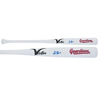 Steven Kwan Cleveland Guardians Autographed Victus Team ID Bat