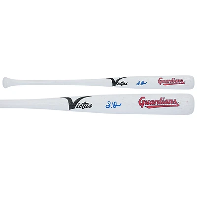Steven Kwan Cleveland Guardians Autographed Victus Team ID Bat