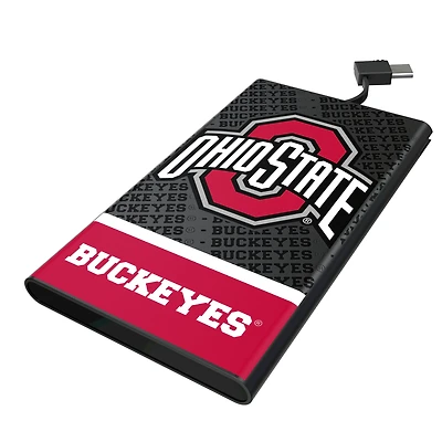 Keyscaper Ohio State Buckeyes Endzone Plus 5000mAh Flat Powerbank