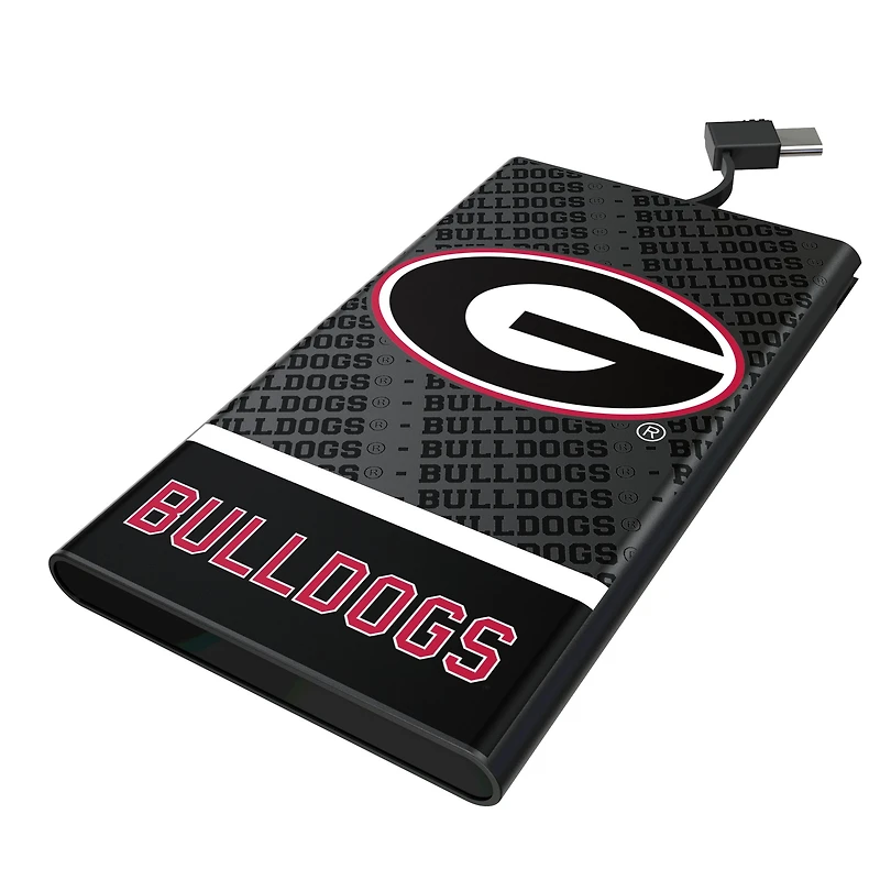 Keyscaper Georgia Bulldogs Endzone Plus 5000mAh Flat Powerbank