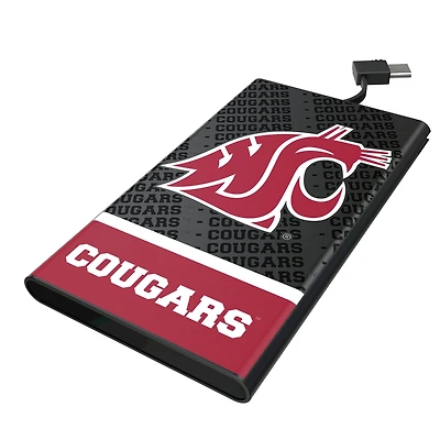 Keyscaper Washington State Cougars Endzone Plus 5000mAh Flat Powerbank
