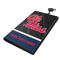 Keyscaper Ole Miss Rebels Personalized Endzone Plus 5000mAh Flat Powerbank