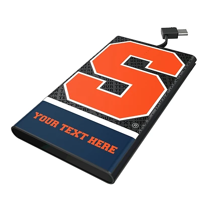 Keyscaper Syracuse Orange Personalized Endzone Plus 5000mAh Flat Powerbank