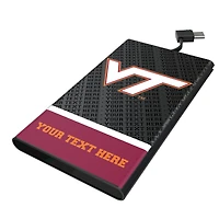 Keyscaper Virginia Tech Hokies Personalized Endzone Plus 5000mAh Flat Powerbank