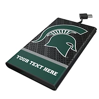Keyscaper Michigan State Spartans Personalized Endzone Plus 5000mAh Flat Powerbank
