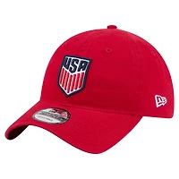 Men's New Era  Red USMNT Logo 9TWENTY Adjustable Hat