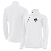 Women's Antigua  White Michigan Wolverines 2026 NCAA Men's Basketball National Champions Generation Full-Zip Jacket