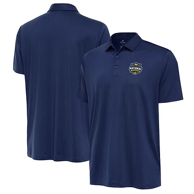 Men's Antigua  Navy Michigan Wolverines 2026 NCAA Men's Basketball National Champions Ellipse Polo
