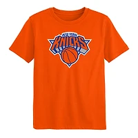 Preschool Outerstuff  Orange New York Knicks Primary Logo T-Shirt