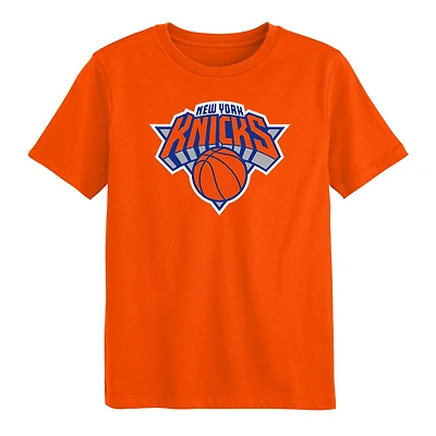 Preschool Outerstuff  Orange New York Knicks Primary Logo T-Shirt