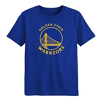 Preschool Outerstuff  Royal Golden State Warriors Primary Logo T-Shirt