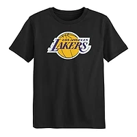 Preschool Outerstuff  Black Los Angeles Lakers Primary Logo T-Shirt