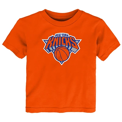 Infant Outerstuff  Orange New York Knicks Primary Logo T-Shirt