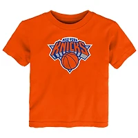 Infant Outerstuff  Orange New York Knicks Primary Logo T-Shirt