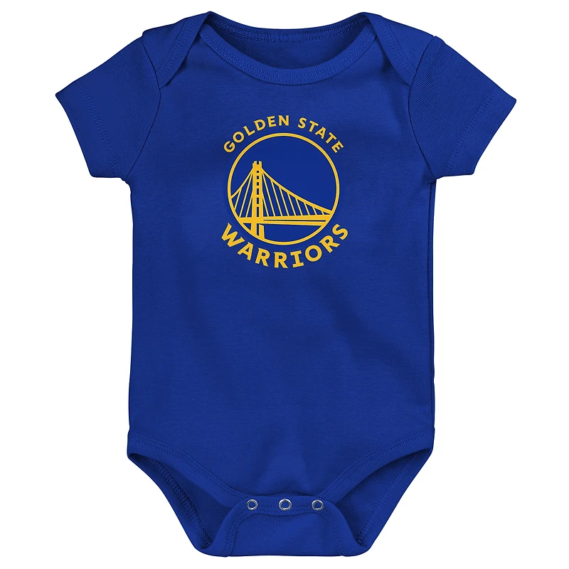 Newborn Outerstuff Royal Golden State Warriors Primary Logo Creeper