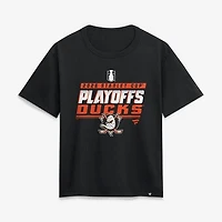 Women's  Black Anaheim Ducks 2026 Stanley Cup Playoffs T-Shirt