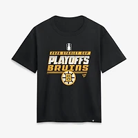 Women's  Black Boston Bruins 2026 Stanley Cup Playoffs T-Shirt