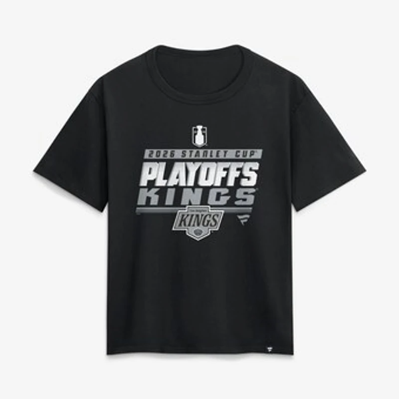 Women's Black Los Angeles Kings 2026 Stanley Cup Playoffs T-Shirt