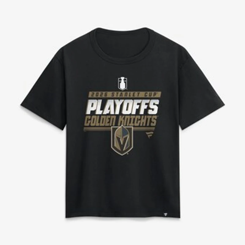 Women's Black Vegas Golden Knights 2026 Stanley Cup Playoffs T-Shirt