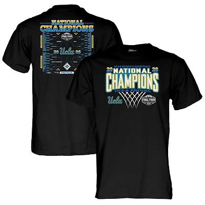 Unisex Blue 84  Black UCLA Bruins 2026 NCAA Women's Basketball National Champions Bracket T-Shirt