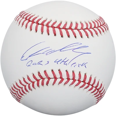 Ethan Holliday Colorado Rockies Autographed Baseball with "2025 #4 Pick" Inscription