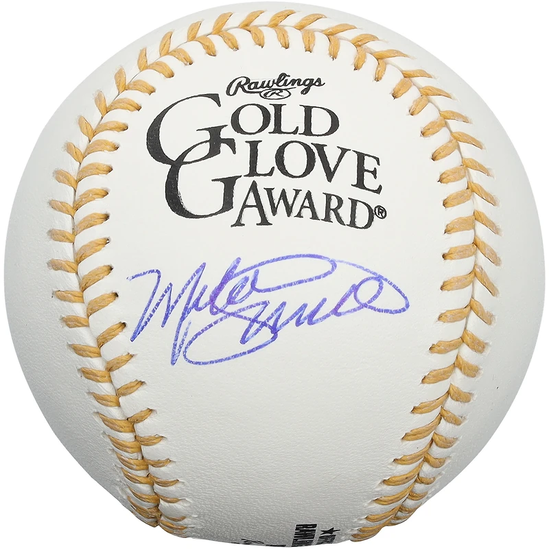 Mike Schmidt Philadelphia Phillies Autographed Gold Glove Logo Baseball