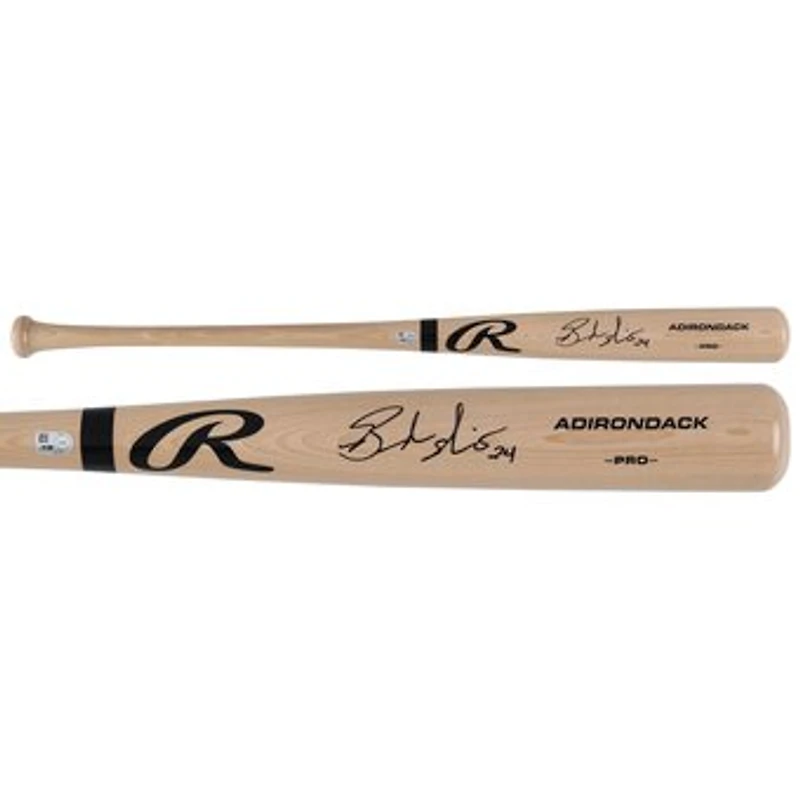 Brandon Nimmo Texas Rangers Autographed Blonde Rawlings Pro Bat