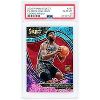 Patrick Williams Chicago Bulls 2020-21 Panini Select Cosmic Prizm #297 PSA Authenticated 10 Rookie Card