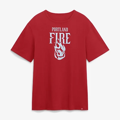 Men's Red Portland Fire Home T-Shirt