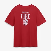 Men's Red Portland Fire Home T-Shirt