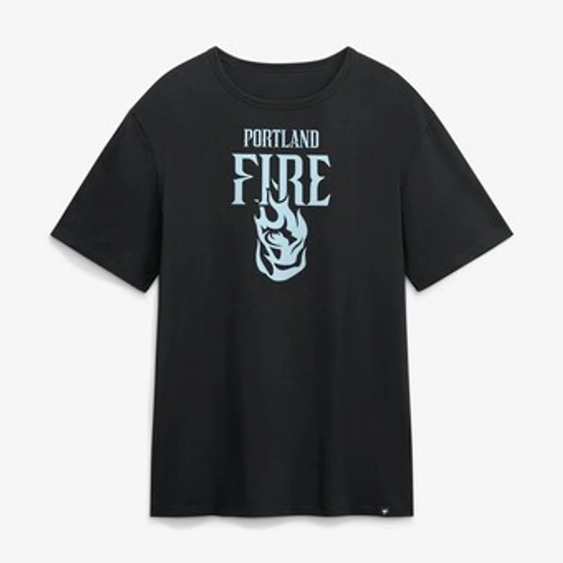 Men's Black Portland Fire Home T-Shirt