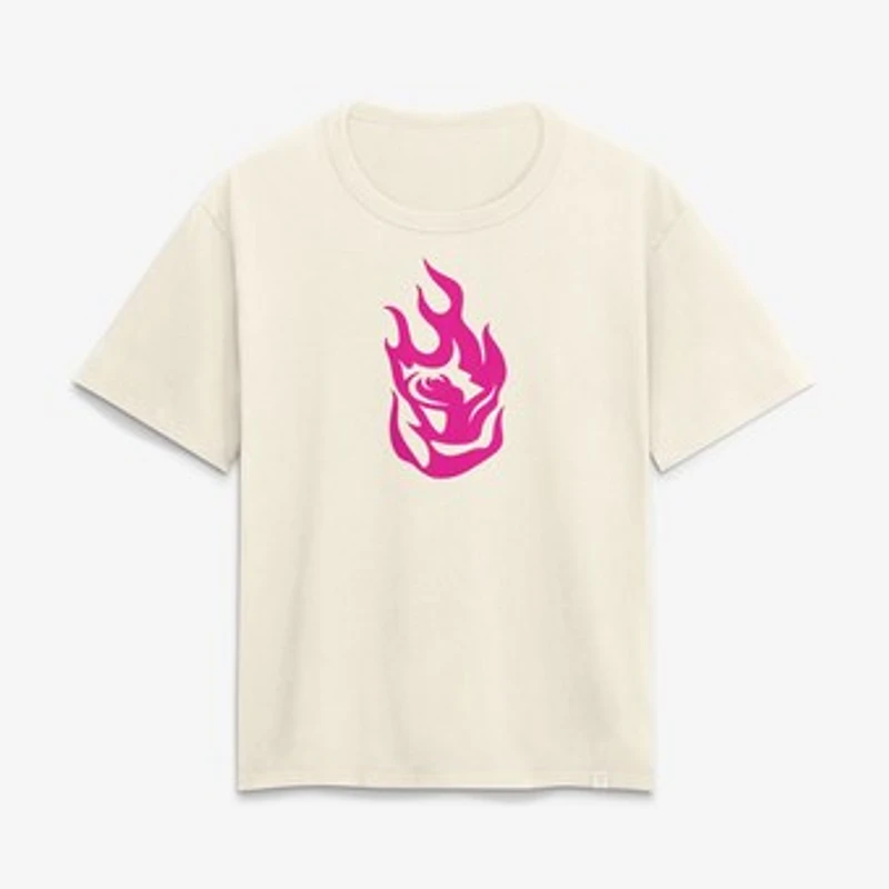 Women's Cream Portland Fire Essential T-Shirt