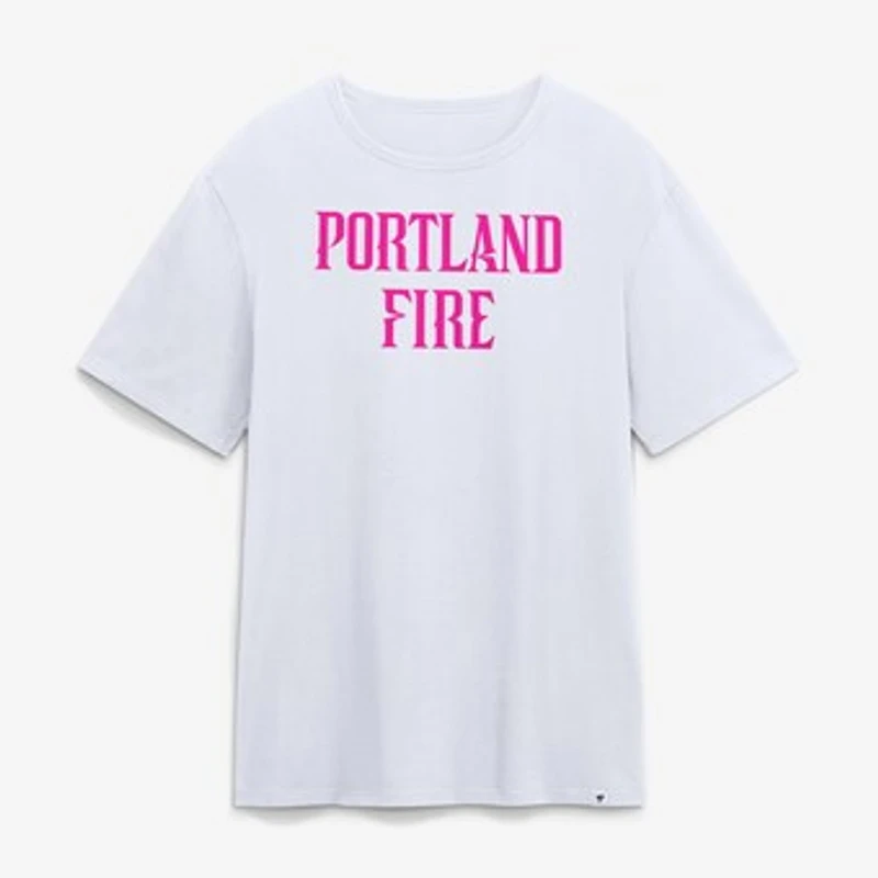 Men's White Portland Fire Club T-Shirt