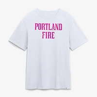 Men's White Portland Fire Club T-Shirt
