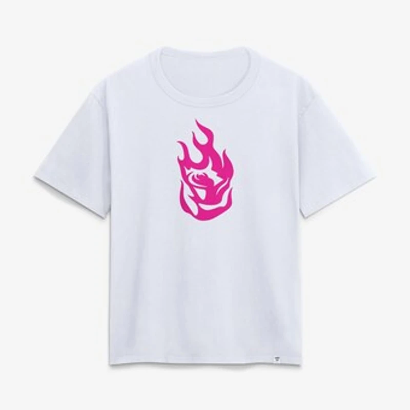 Women's White Portland Fire Essential T-Shirt