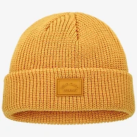Unisex Wild Card Boxing  Yellow Old School Fisherman's Knit Beanie