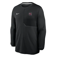 Men's Nike  Black South Carolina Gamecocks Sideline Coaches UV Dri-FIT Long Sleeve Shirt