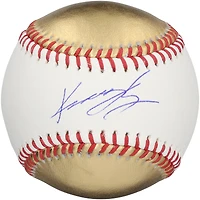 Kruz Schoolcraft San Diego Padres Autographed Gold and White Leather Baseball