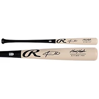 Jackson Merrill San Diego Padres Autographed Black/Tan Rawlings Player Preferred Bat