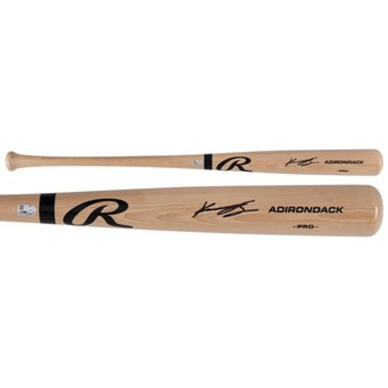 Kruz Schoolcraft San Diego Padres Autographed Blonde Rawlings Pro Bat