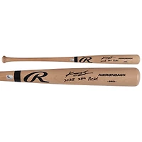 Kruz Schoolcraft San Diego Padres Autographed Blonde Rawlings Pro Bat with "2025 25th Pick" Inscription
