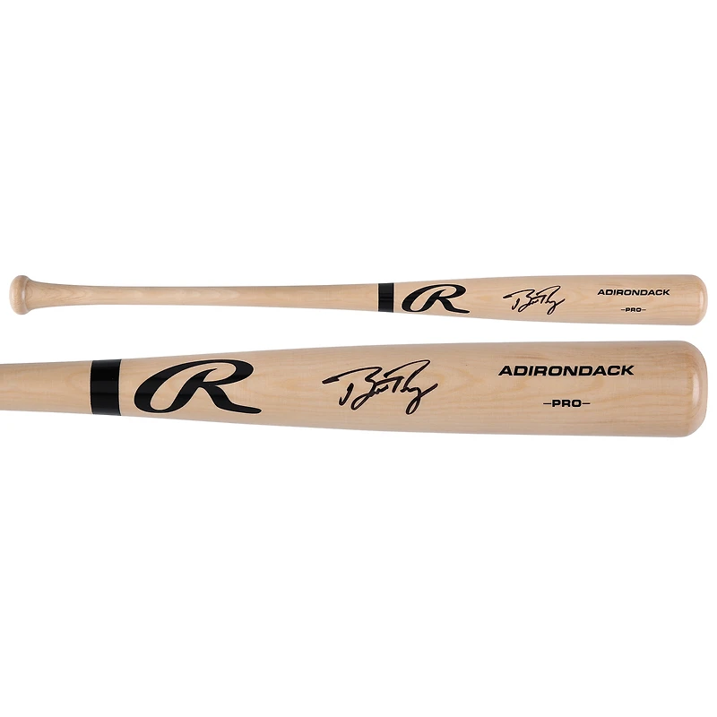 Buster Posey San Francisco Giants Autographed Blonde Rawlings Pro Bat