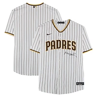 Kruz Schoolcraft San Diego Padres Autographed White Nike Replica Jersey