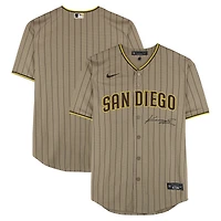 Kruz Schoolcraft San Diego Padres Autographed Tan Nike Replica Jersey