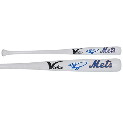 Mike Piazza New York Mets Autographed Victus Team ID Mini Bat