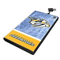 Keyscaper Nashville Predators Ice Wordmark 5000mAh Flat Powerbank