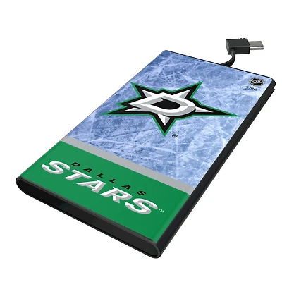 Keyscaper Dallas Stars Ice Wordmark 5000mAh Flat Powerbank