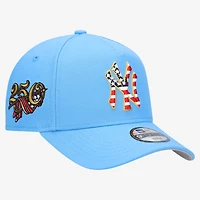 Youth New Era Blue New York Yankees Celebrate America's 250th 9FORTY A-Frame Adjustable Hat